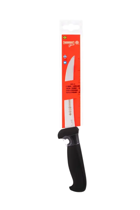 Mundial 5616-6 Boning Knife Curved Semi Stiff Blade 5600 Series 6 inches Black 4.webp