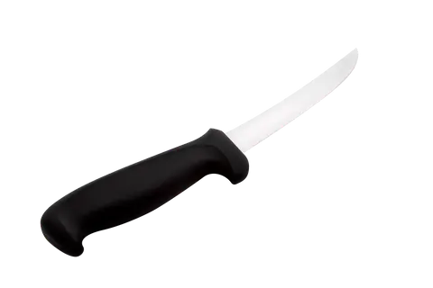 Mundial 5616-6 Boning Knife Curved Semi Stiff Blade 5600 Series 6 inches Black 3.webp