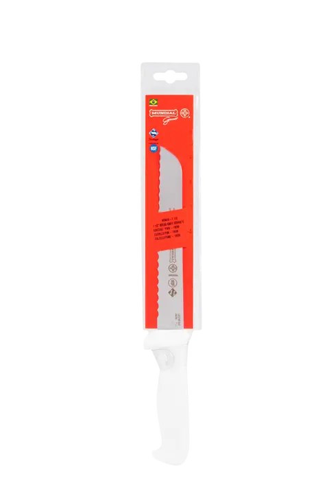 Mundial W5626-7 Bread Knife Serrated Edge 5600 Series 7.5 inches White 4.webp