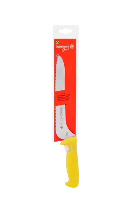 Mundial Y5620-9E Sandwich Offset Serrated Knife 5600 Series 9 inches Yellow 5.webp
