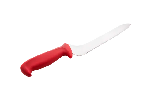 Mundial R5620-9E Bread Knife Offset Serrated 5600 Series 9 inches Red 3.webp