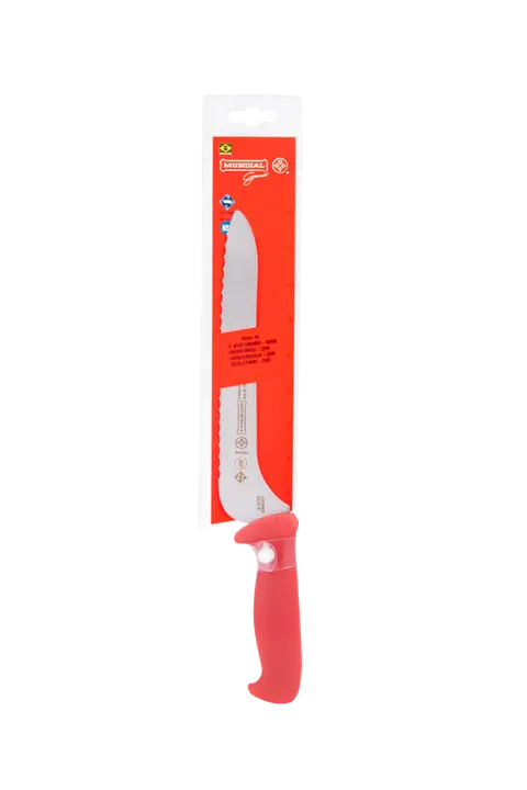 Mundial R5620-9E Bread Knife Offset Serrated 5600 Series 9 inches Red 4.webp