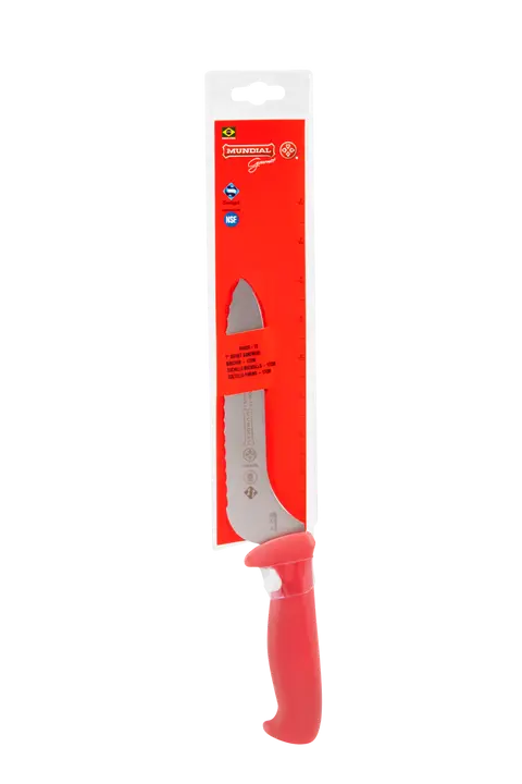 Mundial R5620-7E Bread Knife Offset Serrated 5600 Series 7 inches Red 4.webp
