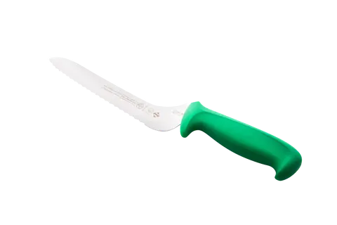 Mundial G5620-9E Sandwich Knife Offset Serrated Edge 5600 Series 9 inches Green 3.webp