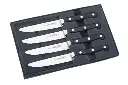 Mundial BP5130-5E Steak Serrated Knife 5100 Series 4-Piece Set Black 1.webp