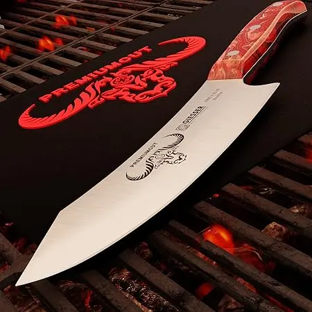 Giesser 227793068 Premium cut chef's knife, Red Diamond 4.webp