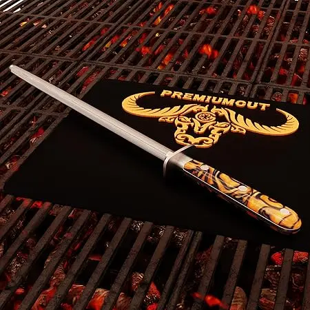 Sharpening Steel, 25 cm, Spicy Orange, 6.webp