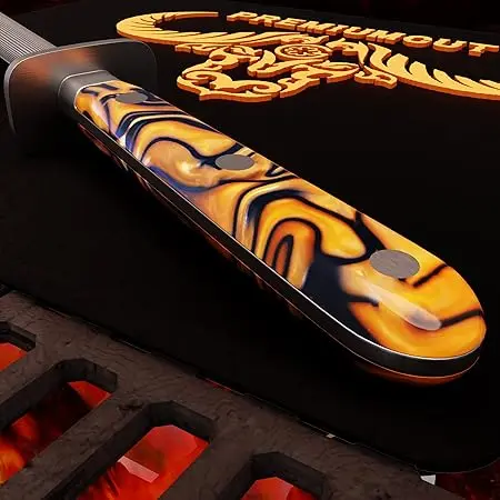 Sharpening Steel, 25 cm, Spicy Orange, 5.webp