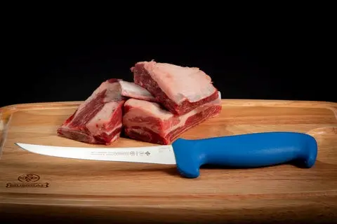 Mundial B5607-6 Curved Semi-Stiff Boning Knife 6 inches Blue