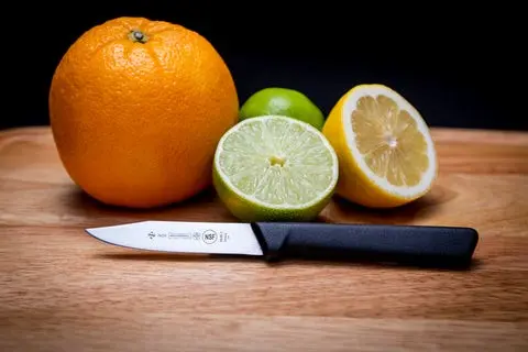 [0548] Mundial 0548-3 Paring Clip Point Knife Professional 0500 Series 3 inches Black 24 Pieces Display Box