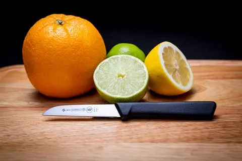 [0530] Mundial 0530-3 Paring Sheep's Foot Knife Professional 0500 Series 3 inches Black 24 Pieces Display Box