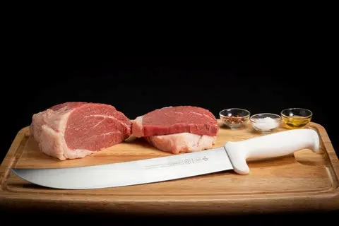 [5617] Mundial W5617-12 Cimeter Knife 5600 Series 12 inches White