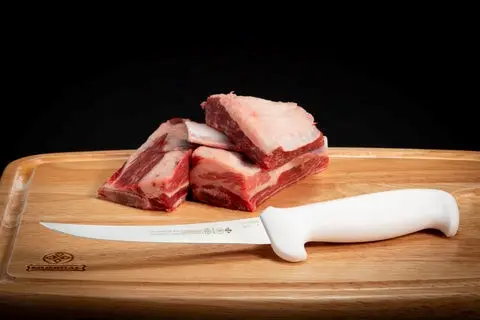 [5607] Mundial W5607-6 Boning Knife Curved Semi-Stiff 5600 Series 6 inches White