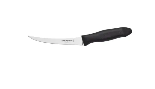 [26043] ST131S-6 SANI-SAFE® 6" Curved Stiff Boning Knife