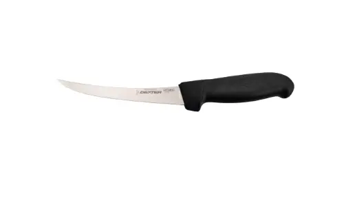 [27033] PDM131F-6 PRO DEX 6" Flexible Curved Boning Knife