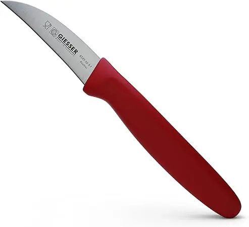 [8545] GIESSER 8545 sp 6 r Bird's beak peeling knife special red handle
