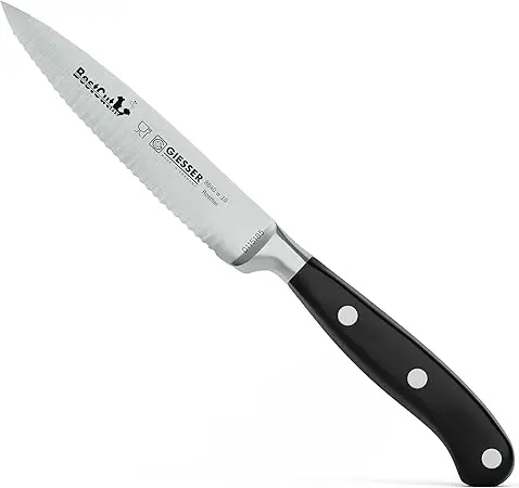 [8640] GIESSER 8640 w 10 Paring knife, wavy edge Best Cut X55